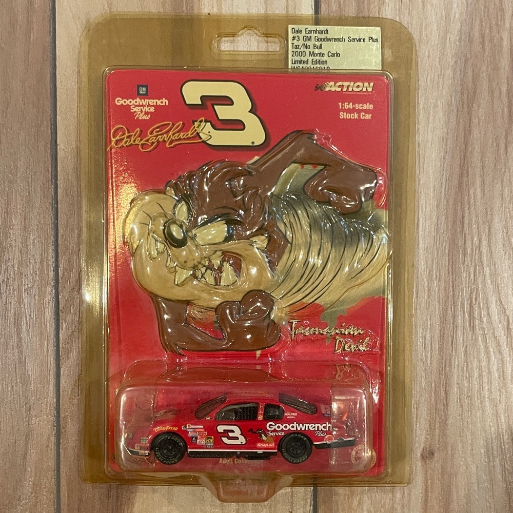 NIB GM Goodwrench Service Plus Dale Earnhardt Tasmanian Devil 1:64 scale car